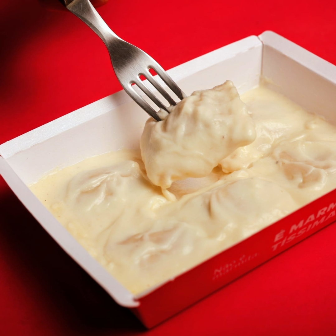 Ravioli ao molho branco - 400g