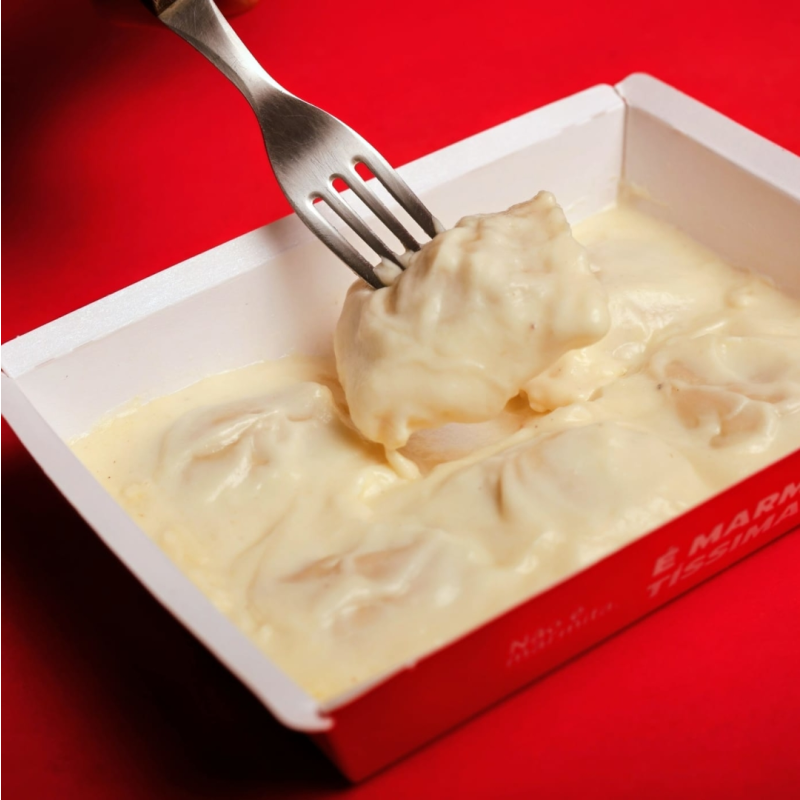 Ravioli ao molho branco - 400g